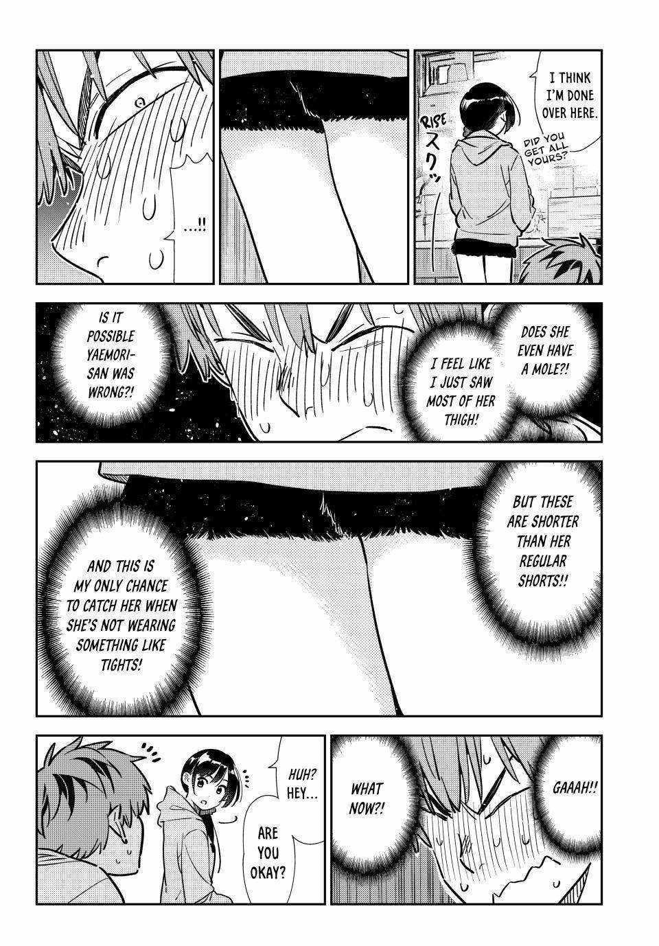 Kanojo, Okarishimasu Chapter 318 page 16 - Chapter 318: The Girlfriend and the Mole