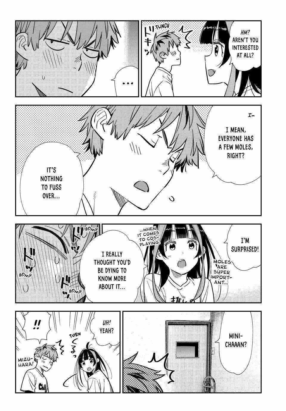 Kanojo, Okarishimasu Chapter 318 page 4 - Chapter 318: The Girlfriend and the Mole