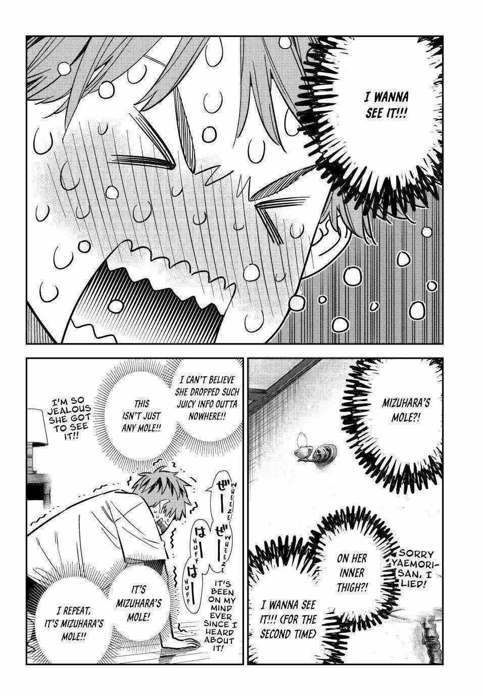 Kanojo, Okarishimasu Chapter 318 page 6 - Chapter 318: The Girlfriend and the Mole
