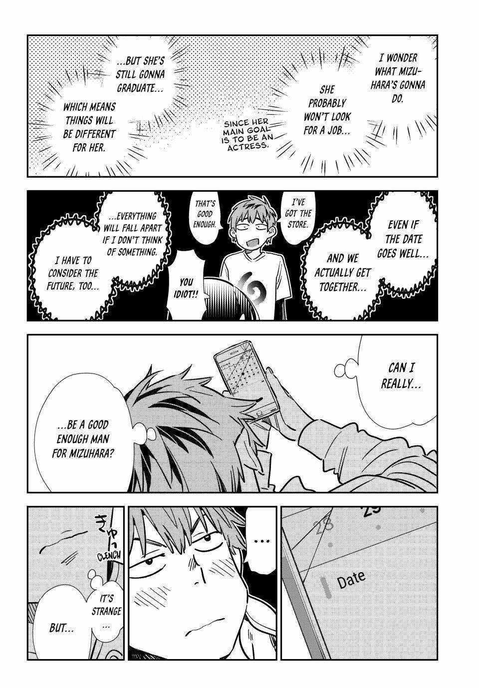 Kanojo, Okarishimasu Chapter 319 page 12 - Chapter 319: The Girlfriend and the Troubles