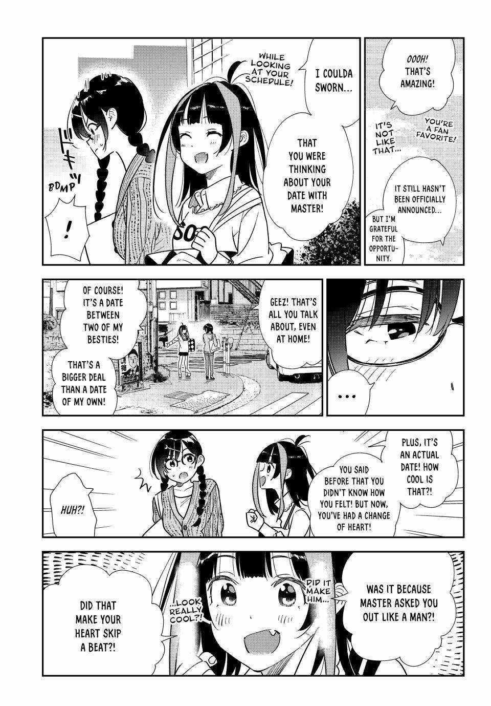 Kanojo, Okarishimasu Chapter 319 page 5 - Chapter 319: The Girlfriend and the Troubles