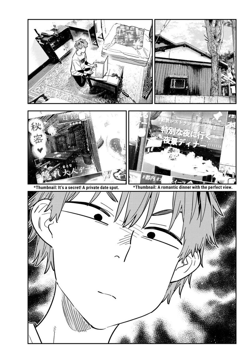 Kanojo, Okarishimasu Chapter 321 page 1 - Chapter 321: The Date and the Boyfriend