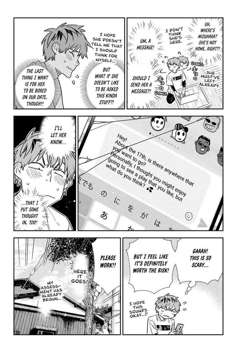Kanojo, Okarishimasu Chapter 321 page 12 - Chapter 321: The Date and the Boyfriend