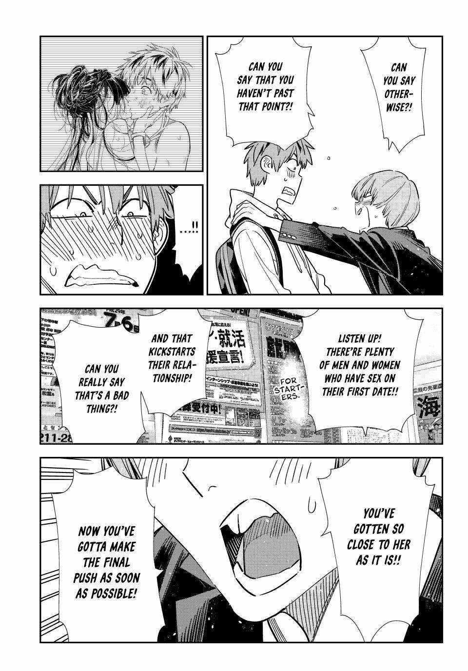 Kanojo, Okarishimasu Chapter 322 page 12 - Chapter 322: The Date and the Boyfriend (Part 2)