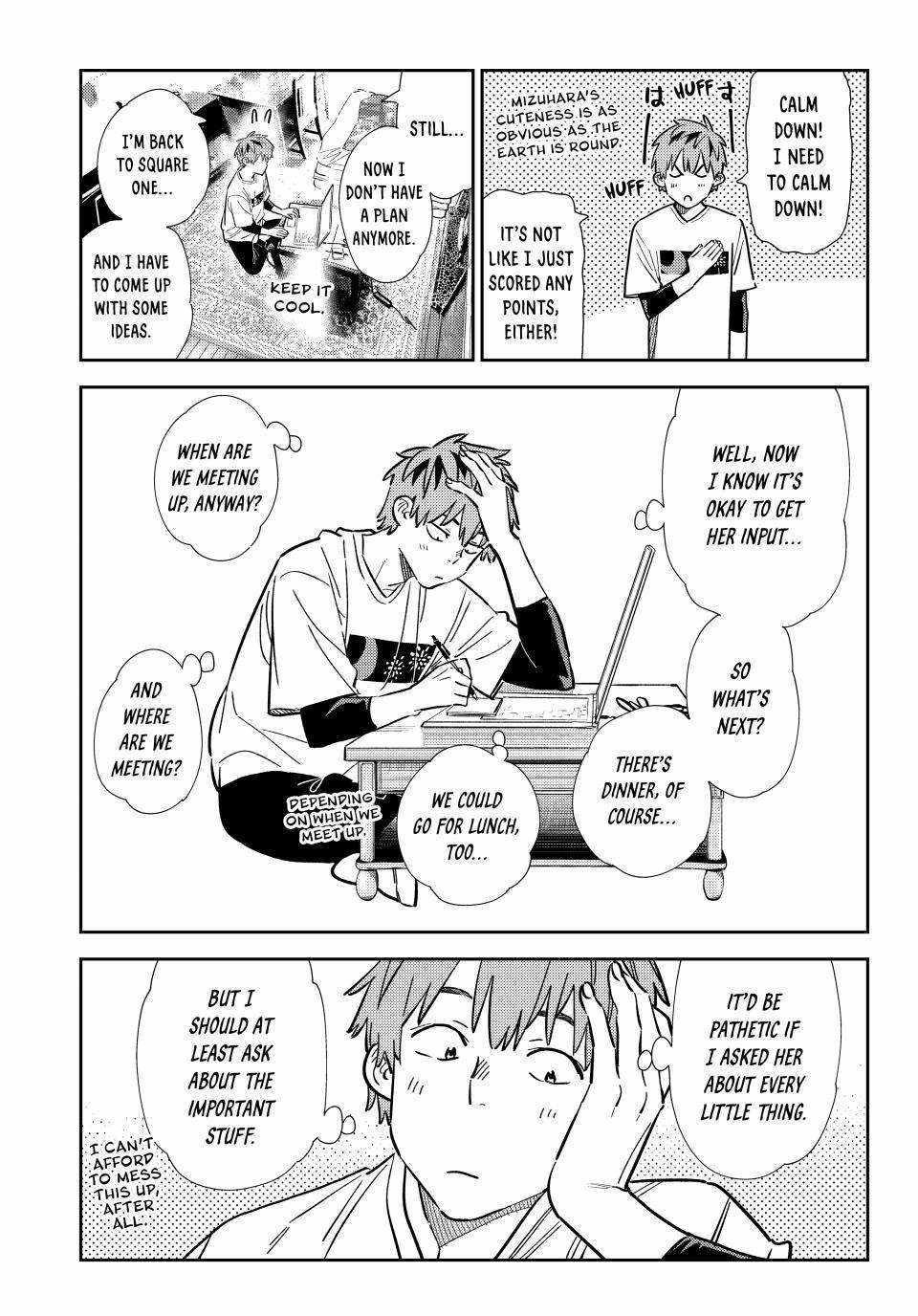 Kanojo, Okarishimasu Chapter 322 page 4 - Chapter 322: The Date and the Boyfriend (Part 2)