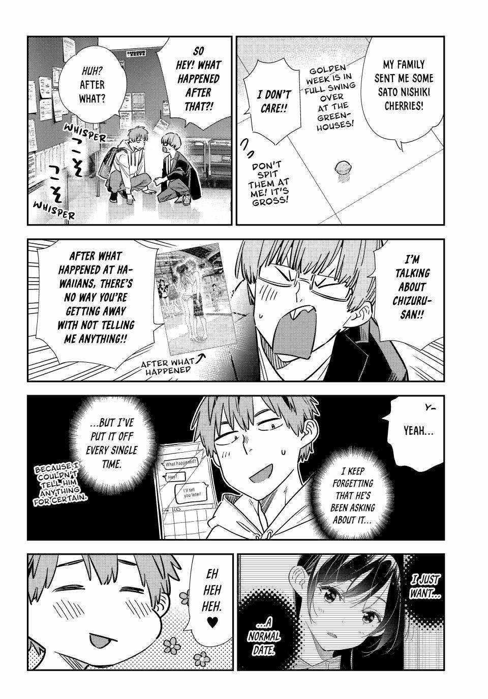 Kanojo, Okarishimasu Chapter 322 page 7 - Chapter 322: The Date and the Boyfriend (Part 2)