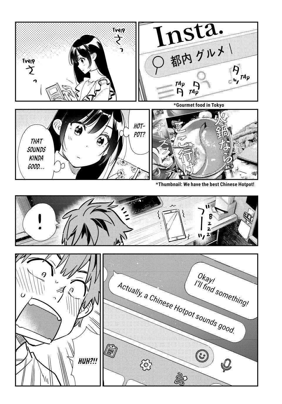 Kanojo, Okarishimasu Chapter 323 page 14 - Chapter 323: The Date and the Boyfriend (Part 3)