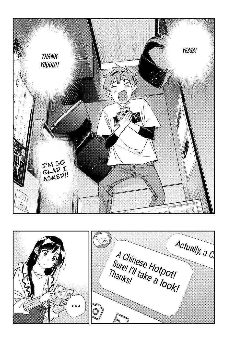 Kanojo, Okarishimasu Chapter 323 page 16 - Chapter 323: The Date and the Boyfriend (Part 3)