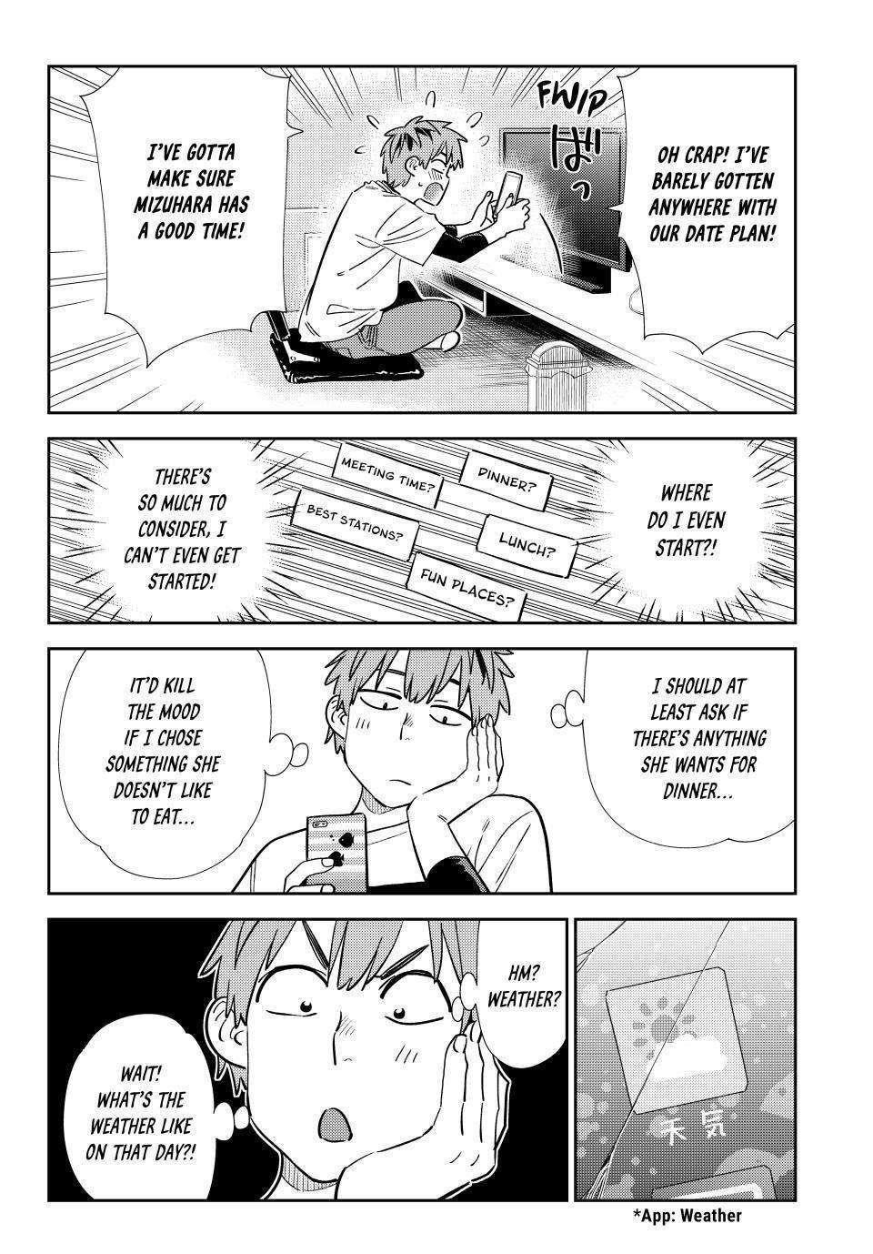 Kanojo, Okarishimasu Chapter 323 page 6 - Chapter 323: The Date and the Boyfriend (Part 3)