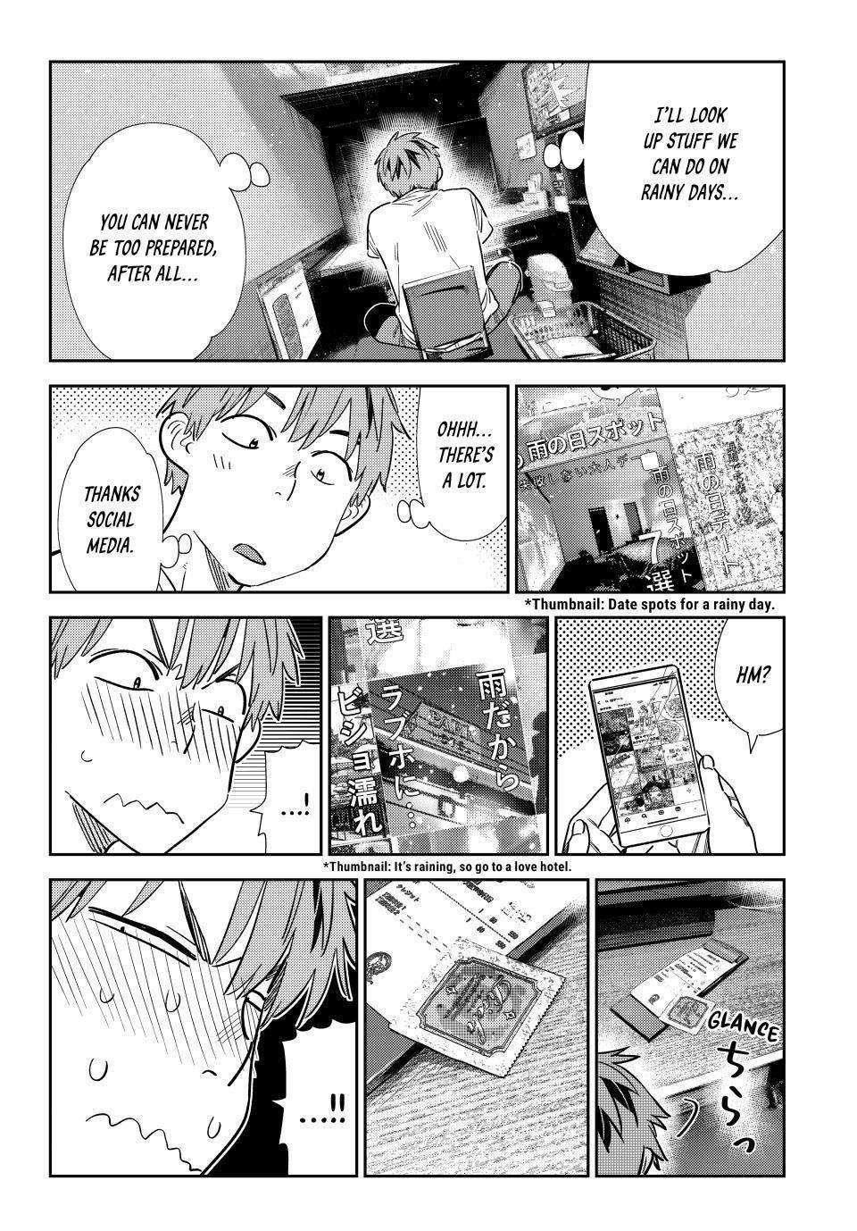 Kanojo, Okarishimasu Chapter 323 page 8 - Chapter 323: The Date and the Boyfriend (Part 3)