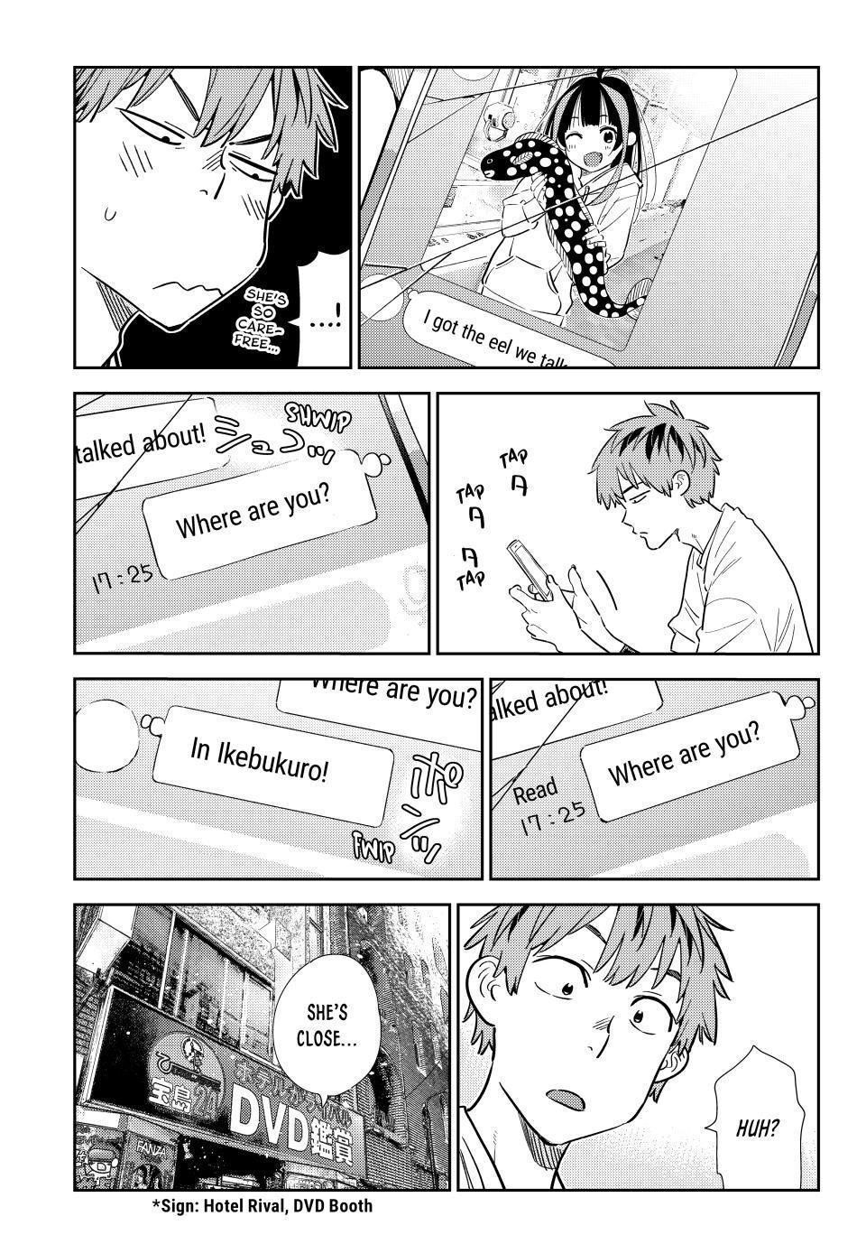 Kanojo, Okarishimasu Chapter 324 page 9 - Chapter 324: The Date and the Boyfriend (Part 4)