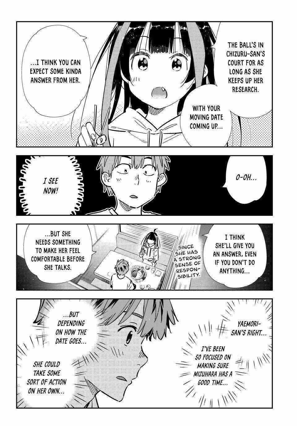 Kanojo, Okarishimasu Chapter 325 page 10 - Chapter 325: The Date and the Boyfriend (Part 5)
