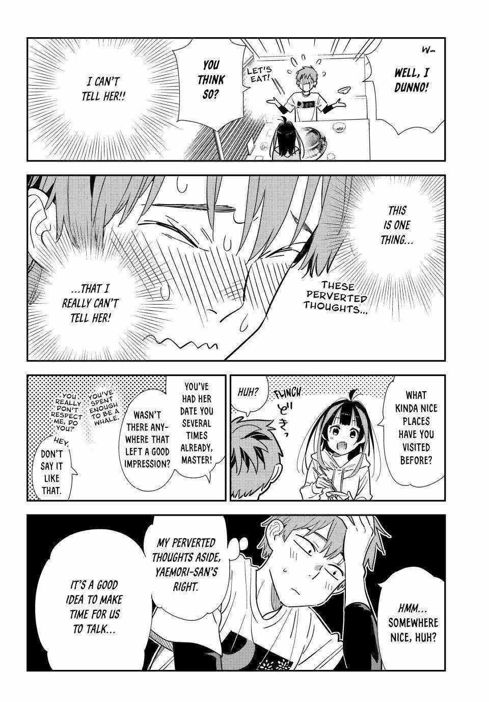 Kanojo, Okarishimasu Chapter 325 page 12 - Chapter 325: The Date and the Boyfriend (Part 5)