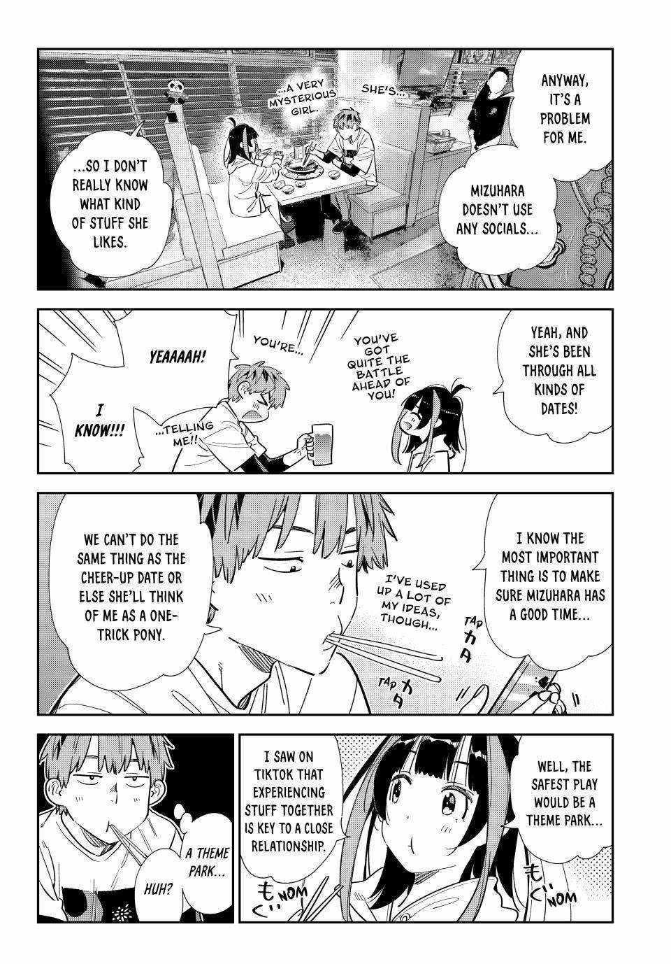 Kanojo, Okarishimasu Chapter 325 page 8 - Chapter 325: The Date and the Boyfriend (Part 5)