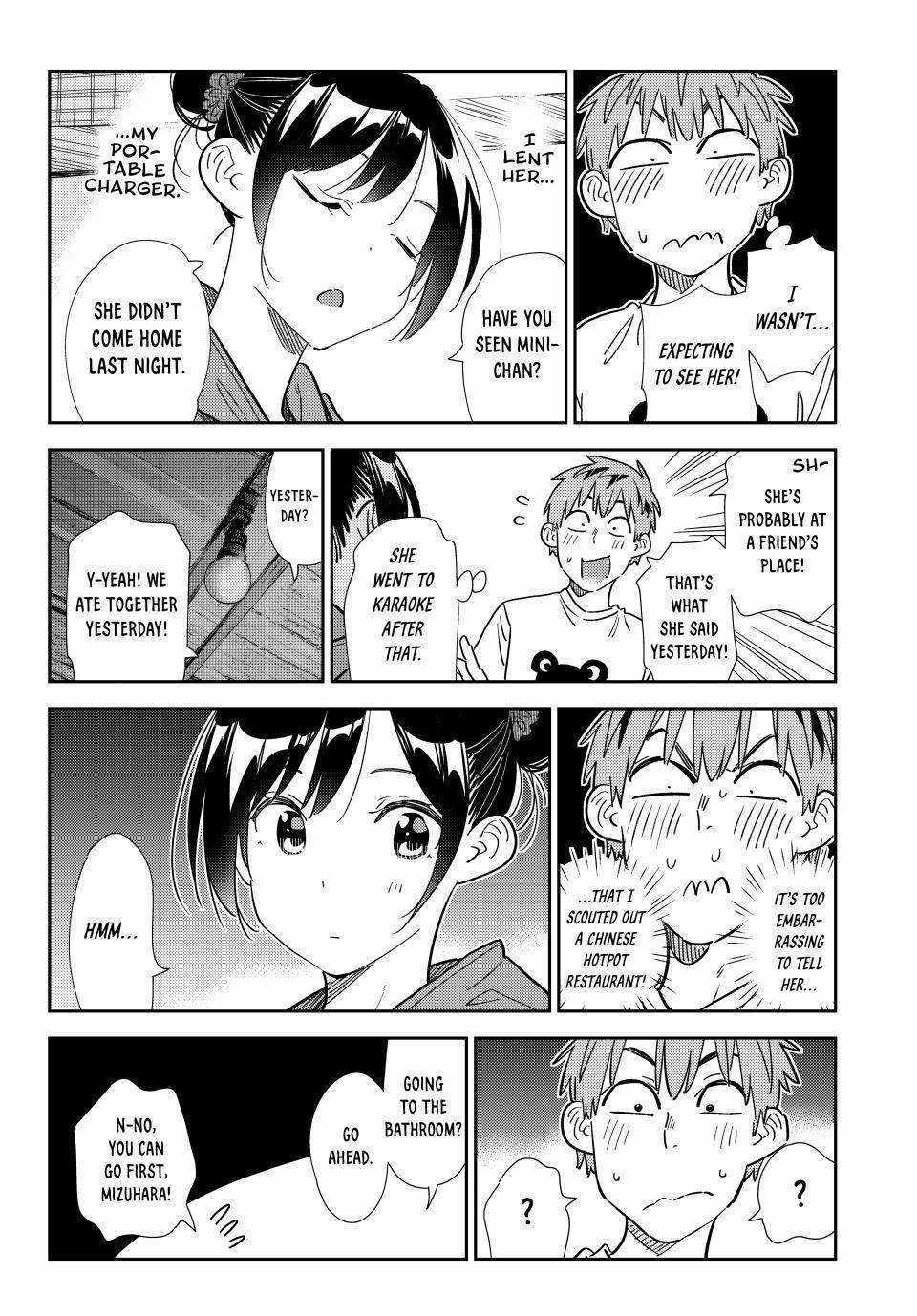 Kanojo, Okarishimasu Chapter 326 page 12 - Chapter 326: The Date and the Boyfriend (Part 6)