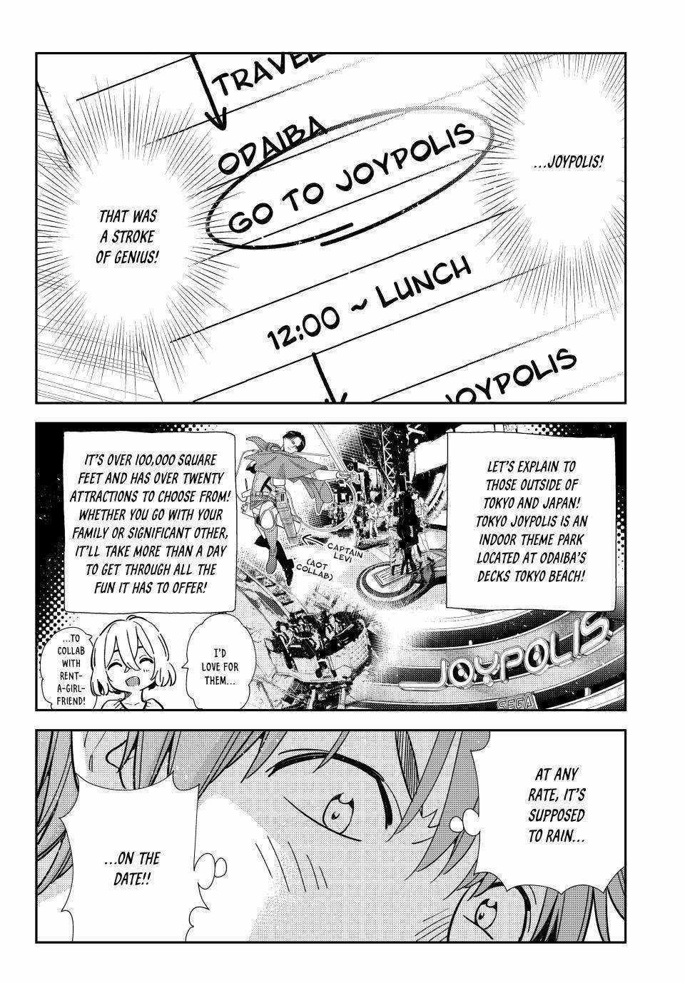 Kanojo, Okarishimasu Chapter 326 page 4 - Chapter 326: The Date and the Boyfriend (Part 6)