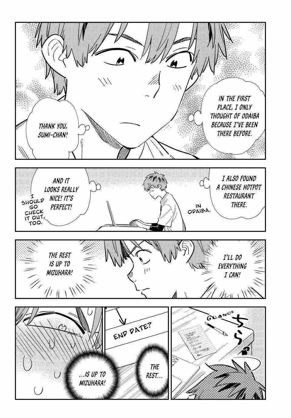 Kanojo, Okarishimasu Chapter 326 page 8 - Chapter 326: The Date and the Boyfriend (Part 6)