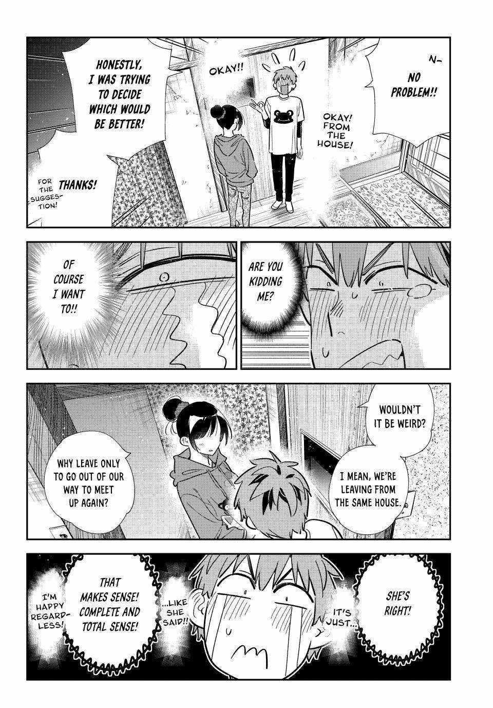 Kanojo, Okarishimasu Chapter 327 page 10 - Chapter 327: The Date and the Boyfriend (Part 7)