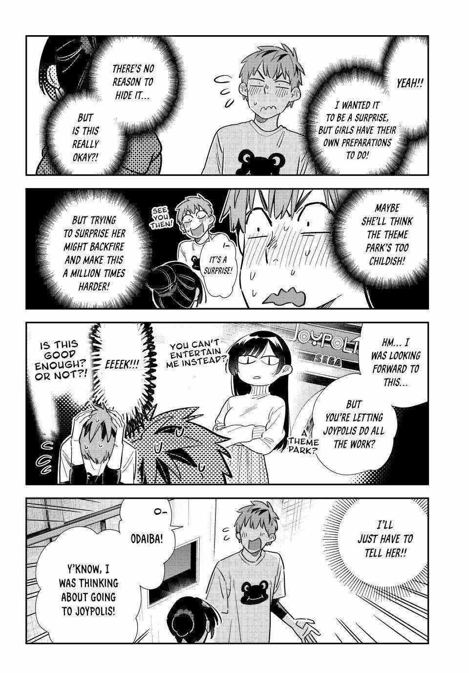 Kanojo, Okarishimasu Chapter 327 page 12 - Chapter 327: The Date and the Boyfriend (Part 7)