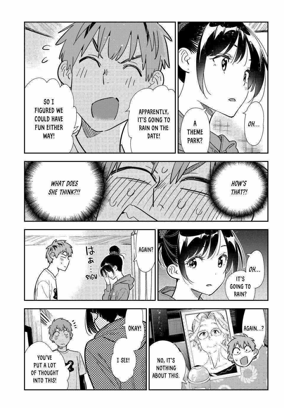 Kanojo, Okarishimasu Chapter 327 page 13 - Chapter 327: The Date and the Boyfriend (Part 7)