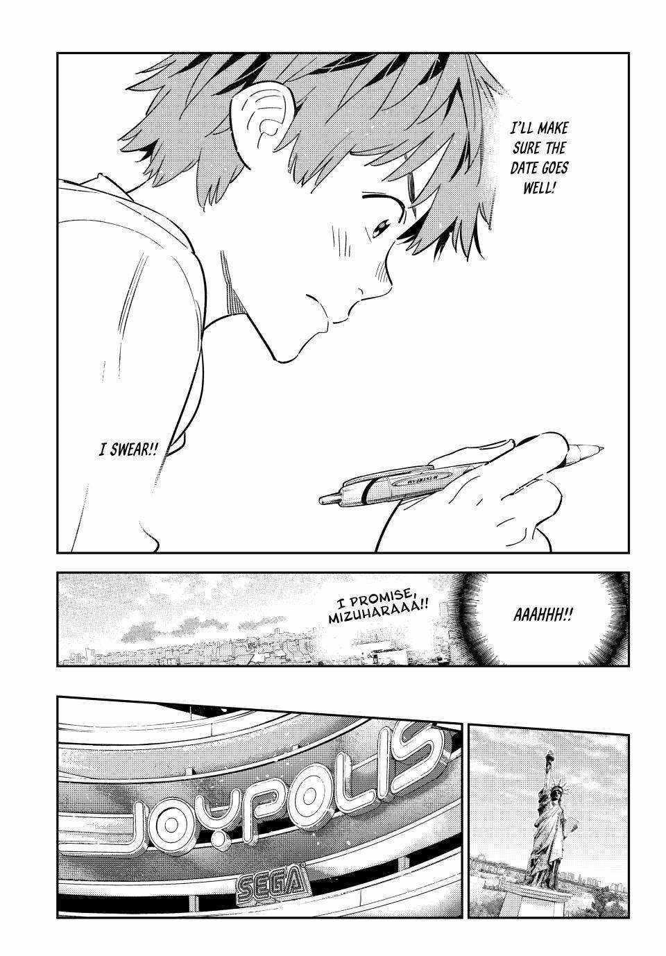 Kanojo, Okarishimasu Chapter 327 page 19 - Chapter 327: The Date and the Boyfriend (Part 7)