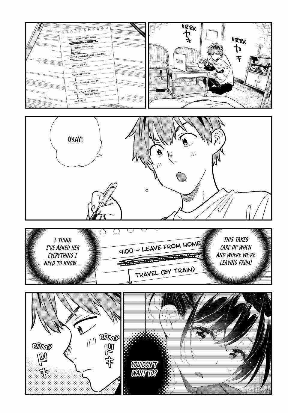 Kanojo, Okarishimasu Chapter 328 page 3 - Chapter 328: The Date and the Boyfriend (Part 8)