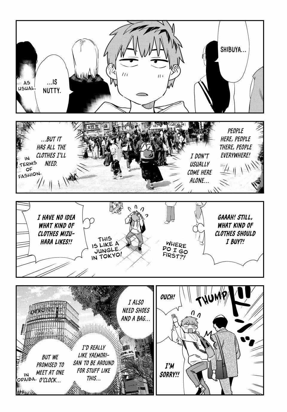 Kanojo, Okarishimasu Chapter 329 page 14 - Chapter 329: The Date and the Boyfriend (Part 9)