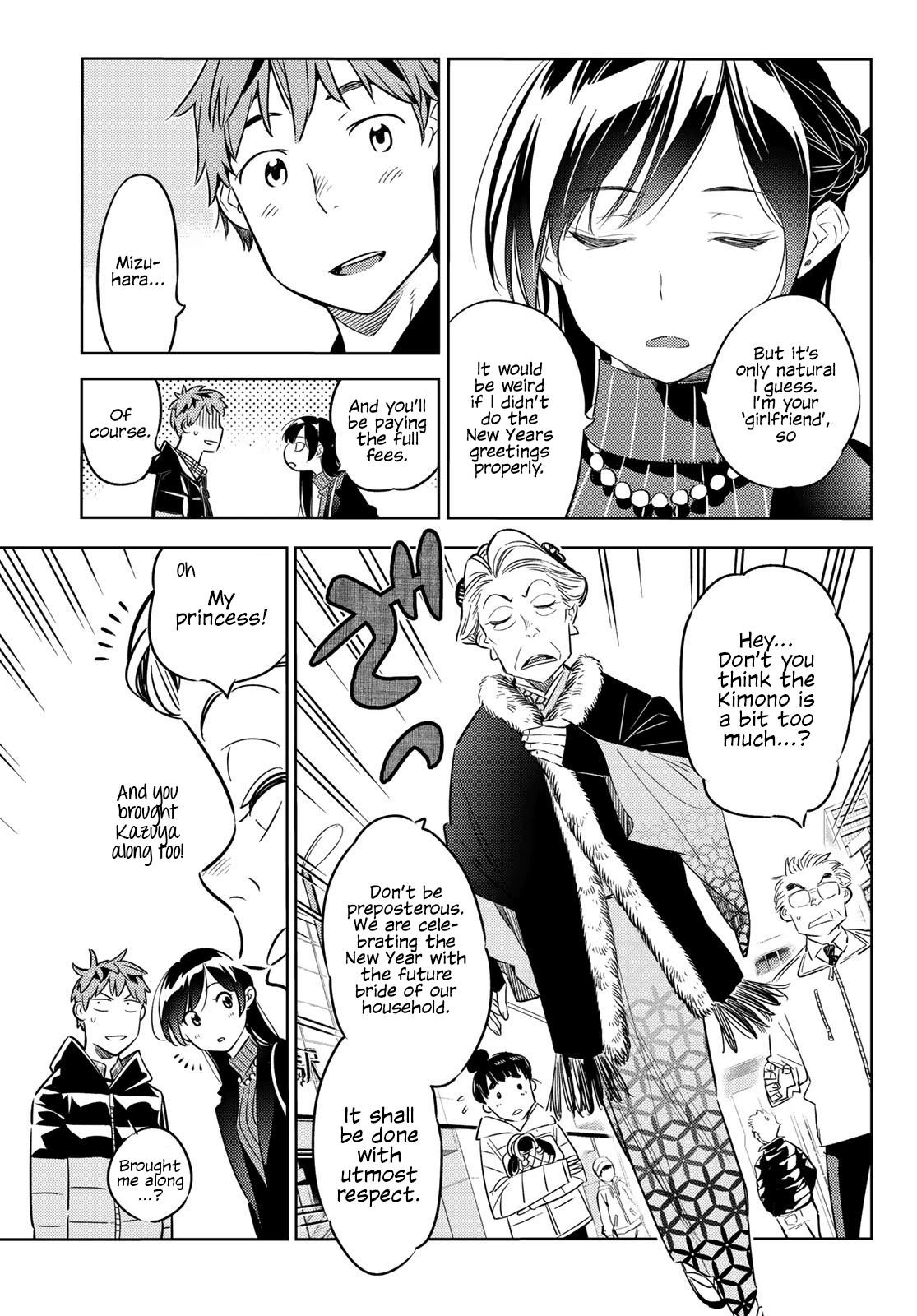 Kanojo, Okarishimasu Chapter 33 page 17 - Chapter 33: The Two Girlfriends Part 2