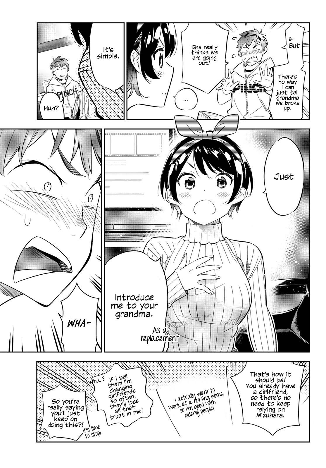 Kanojo, Okarishimasu Chapter 33 page 6 - Chapter 33: The Two Girlfriends Part 2