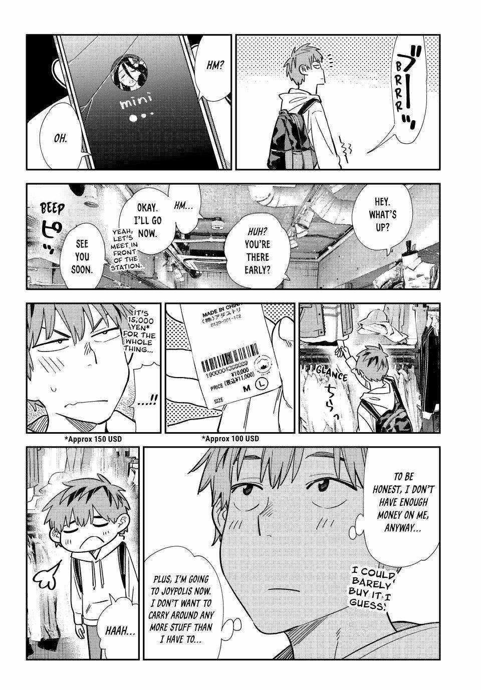 Kanojo, Okarishimasu Chapter 331 page 12 - Chapter 331: The Date and the Boyfriend (Part 11)