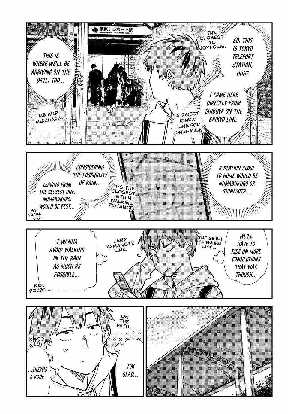 Kanojo, Okarishimasu Chapter 332 page 3 - Chapter 332: The Date and the Boyfriend (Part 12)