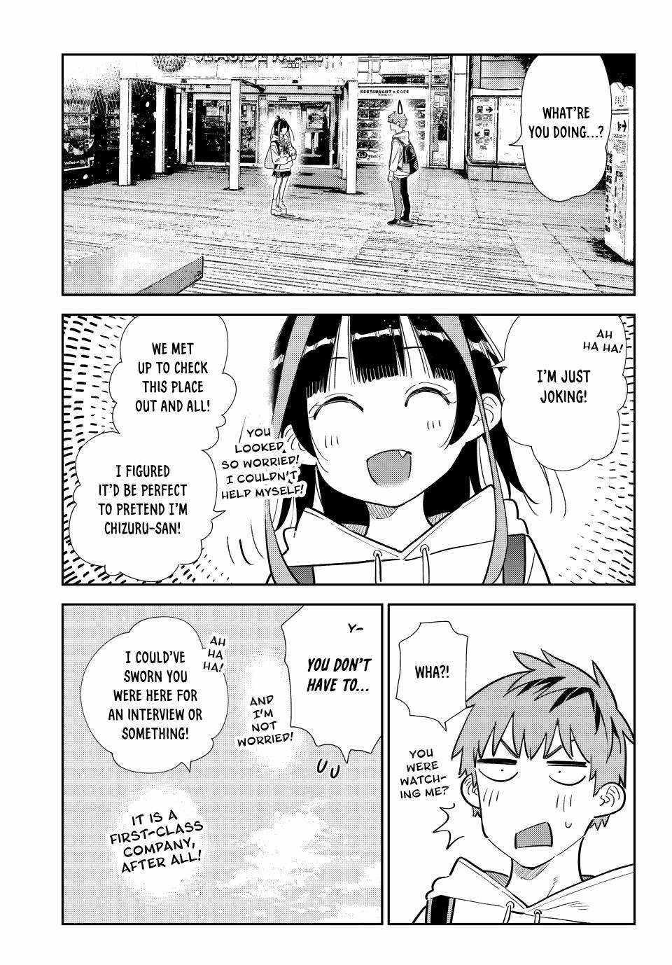 Kanojo, Okarishimasu Chapter 333 page 3 - Chapter 333: The Date and the Boyfriend (Part 13)