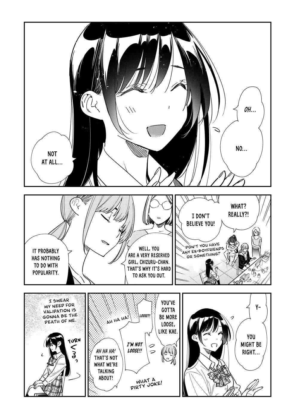Kanojo, Okarishimasu Chapter 334 page 13 - Chapter 334: The Date and the Boyfriend (Part 14)