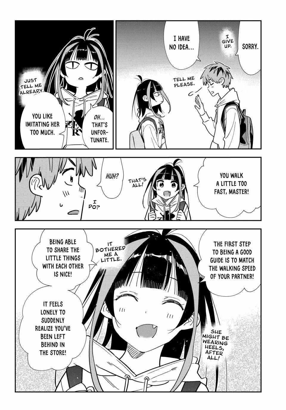 Kanojo, Okarishimasu Chapter 334 page 4 - Chapter 334: The Date and the Boyfriend (Part 14)