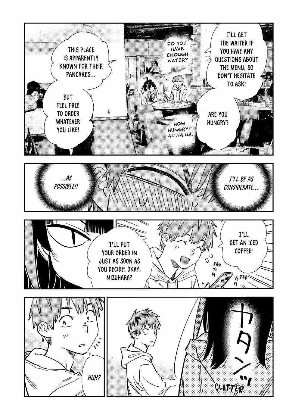 Kanojo, Okarishimasu Chapter 335 page 11 - Chapter 335: The Date and the Boyfriend (Part 15)