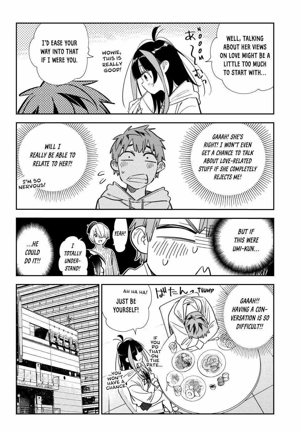 Kanojo, Okarishimasu Chapter 336 page 10 - Chapter 336: The Date and the Boyfriend (Part 16)