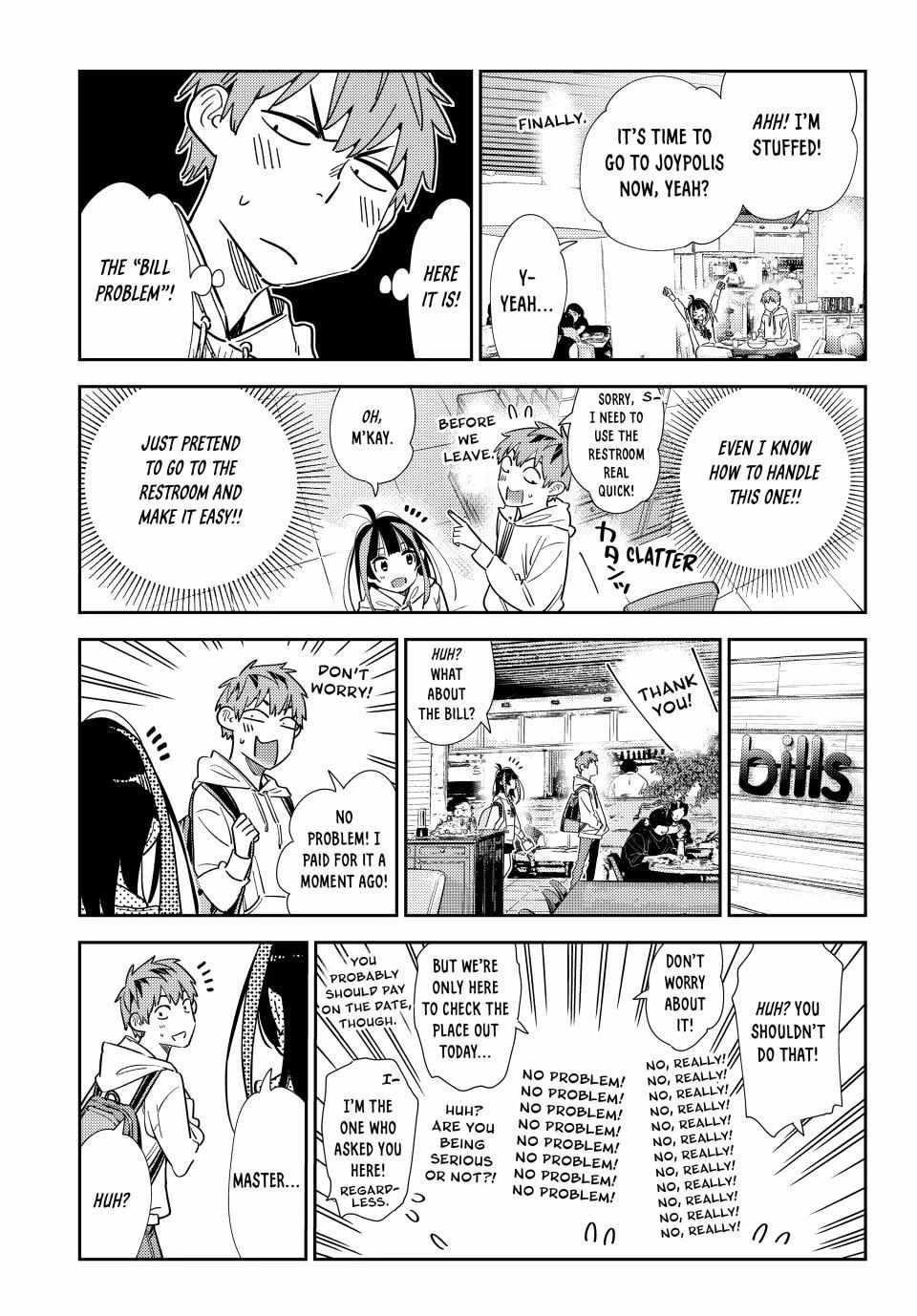 Kanojo, Okarishimasu Chapter 336 page 11 - Chapter 336: The Date and the Boyfriend (Part 16)