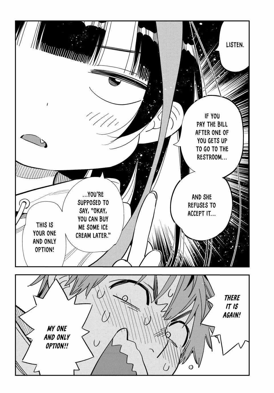 Kanojo, Okarishimasu Chapter 336 page 14 - Chapter 336: The Date and the Boyfriend (Part 16)