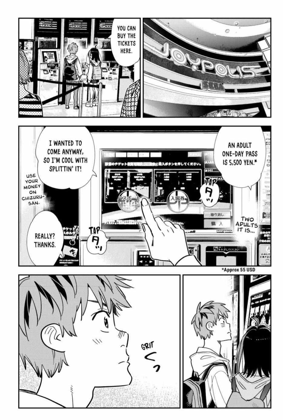 Kanojo, Okarishimasu Chapter 337 page 1 - Chapter 337: The Date and the Boyfriend (Part 17)