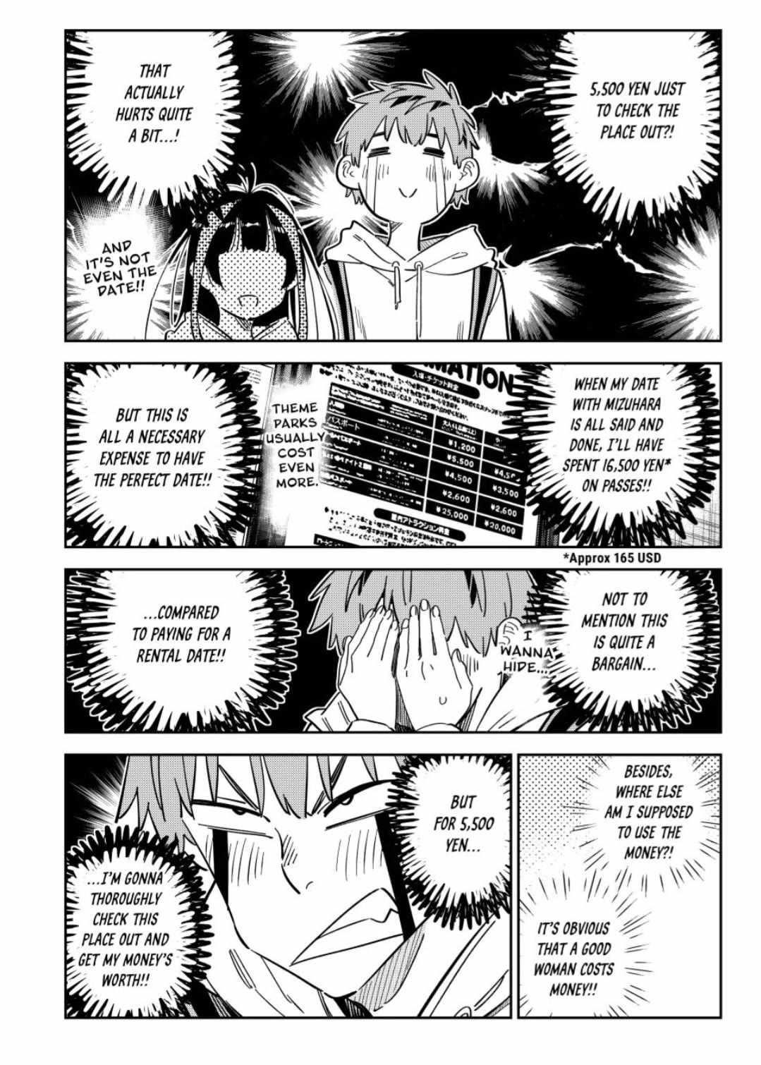 Kanojo, Okarishimasu Chapter 337 page 3 - Chapter 337: The Date and the Boyfriend (Part 17)