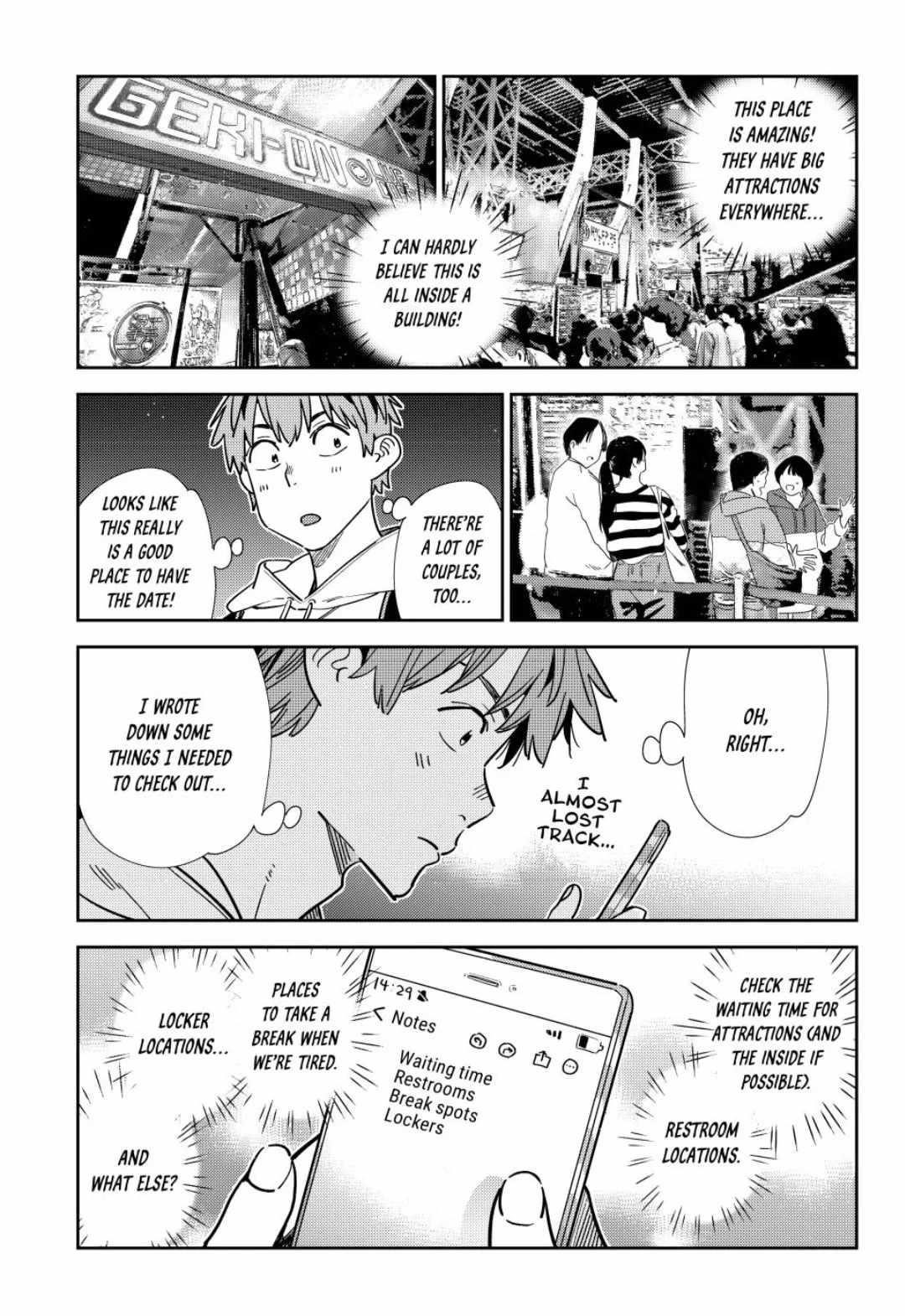 Kanojo, Okarishimasu Chapter 337 page 7 - Chapter 337: The Date and the Boyfriend (Part 17)