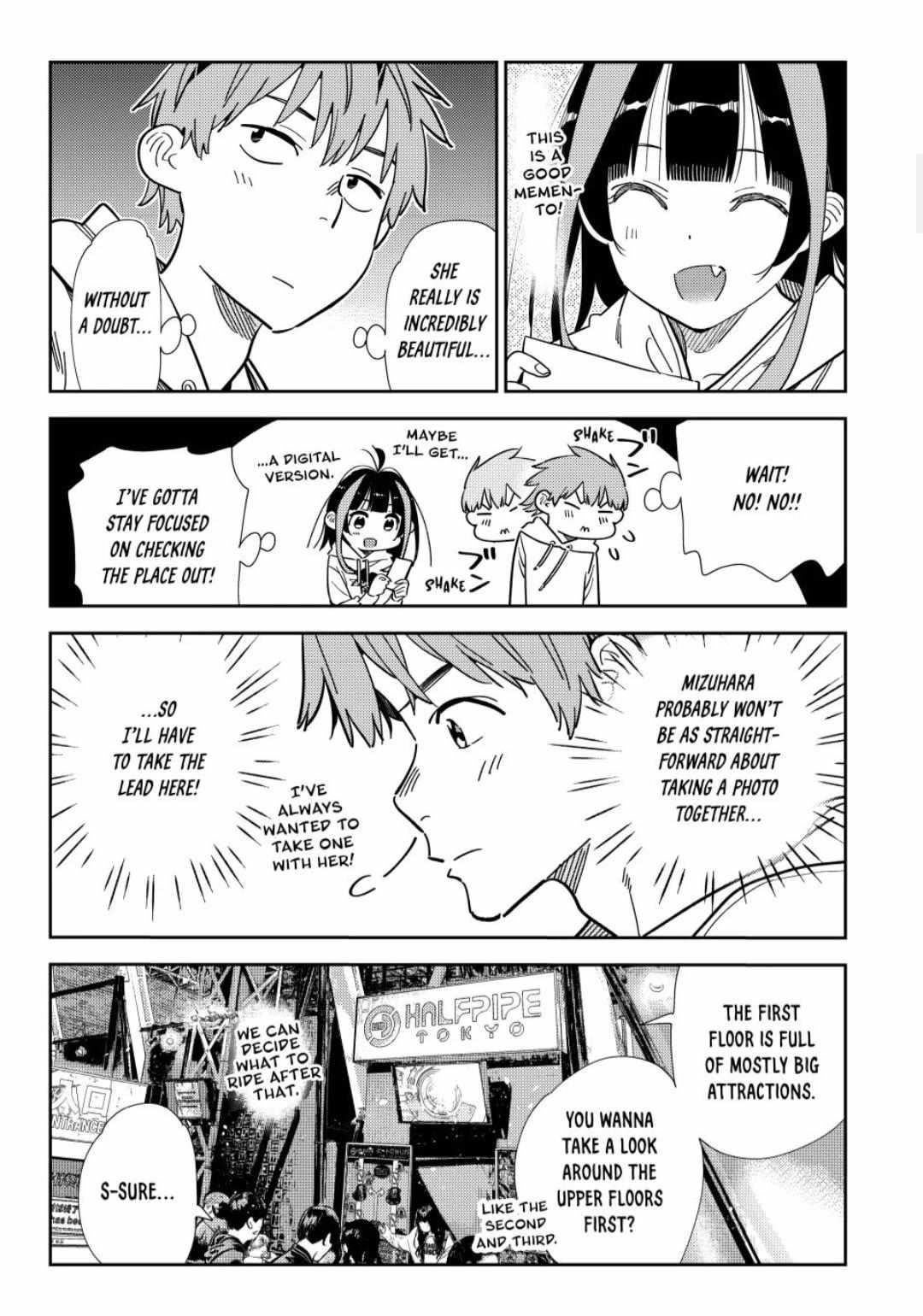 Kanojo, Okarishimasu Chapter 338 page 1 - Chapter 338: The Date and the Boyfriend (Part 18)