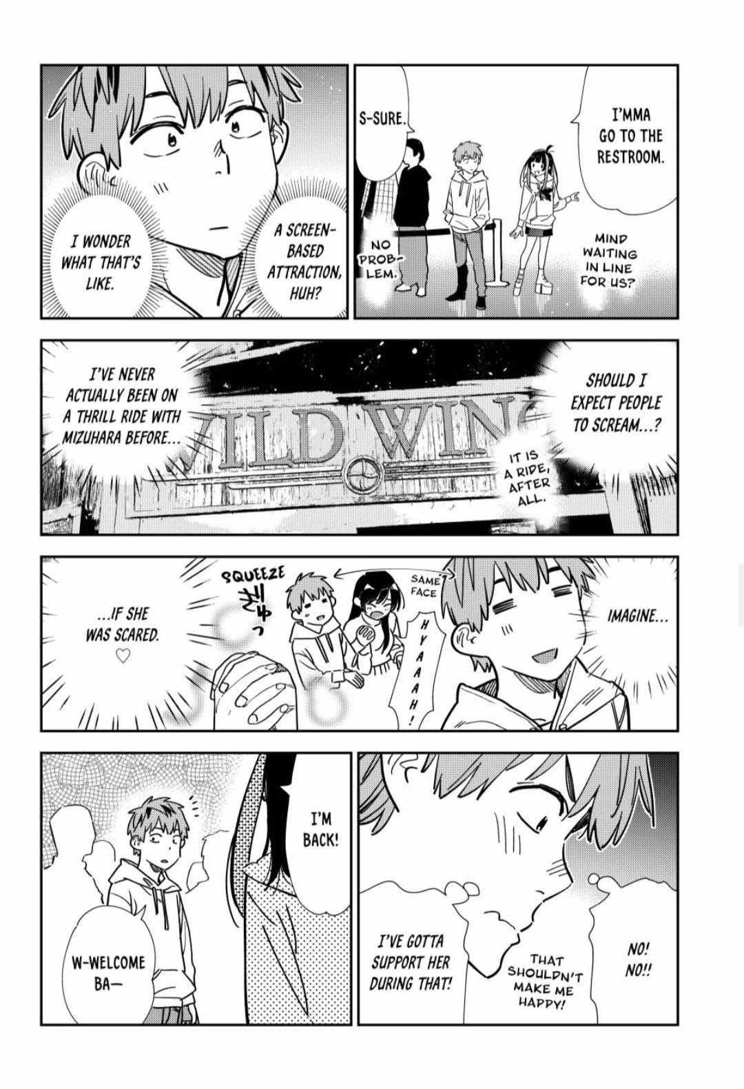 Kanojo, Okarishimasu Chapter 338 page 10 - Chapter 338: The Date and the Boyfriend (Part 18)