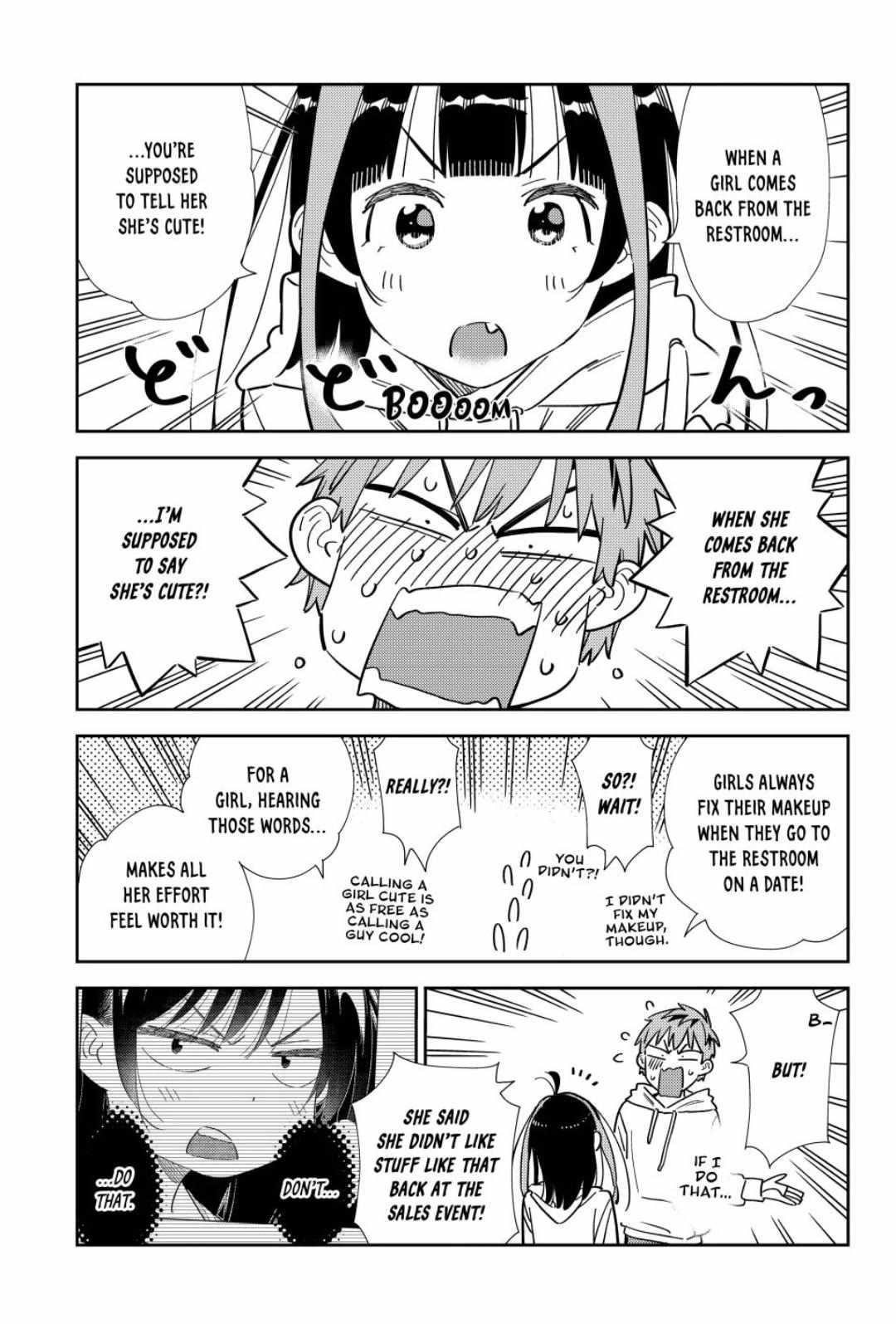 Kanojo, Okarishimasu Chapter 338 page 12 - Chapter 338: The Date and the Boyfriend (Part 18)