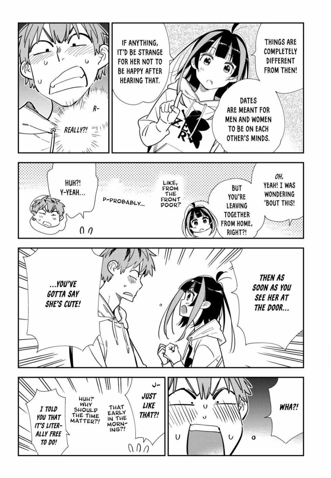 Kanojo, Okarishimasu Chapter 338 page 13 - Chapter 338: The Date and the Boyfriend (Part 18)