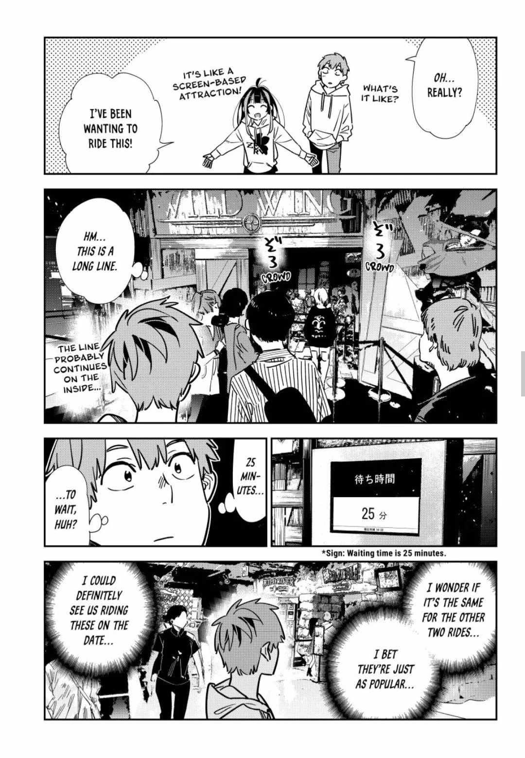 Kanojo, Okarishimasu Chapter 338 page 9 - Chapter 338: The Date and the Boyfriend (Part 18)