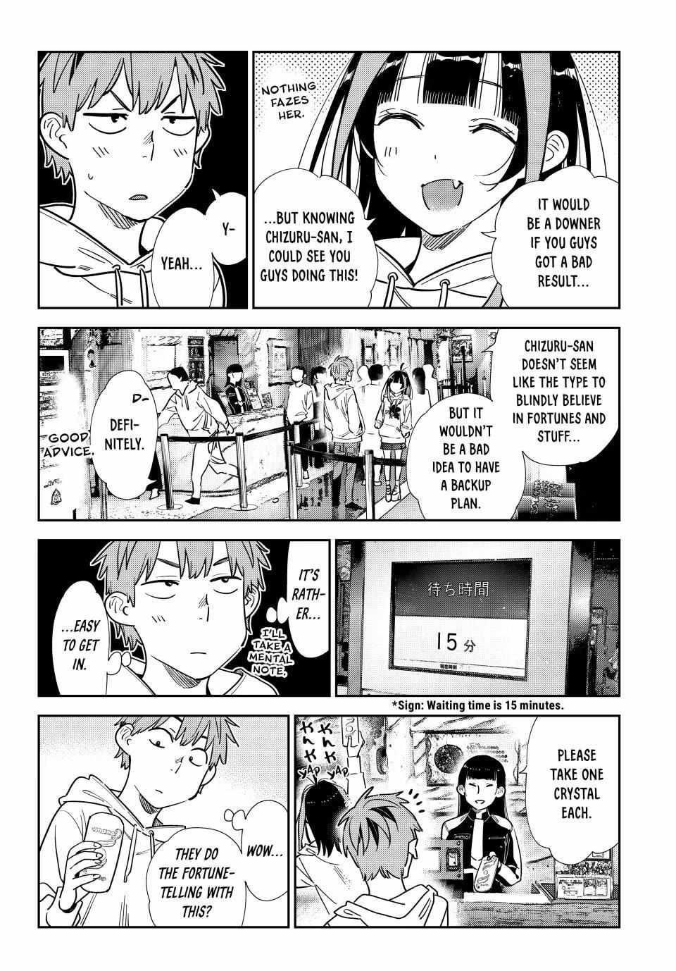 Kanojo, Okarishimasu Chapter 339 page 18 - Chapter 339: The Date and the Boyfriend (Part 19)