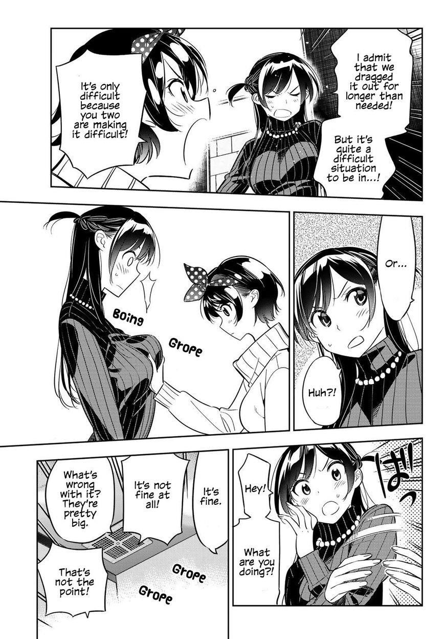 Kanojo, Okarishimasu Chapter 34 page 16 - Chapter 34: The Two Girlfriends Part 3
