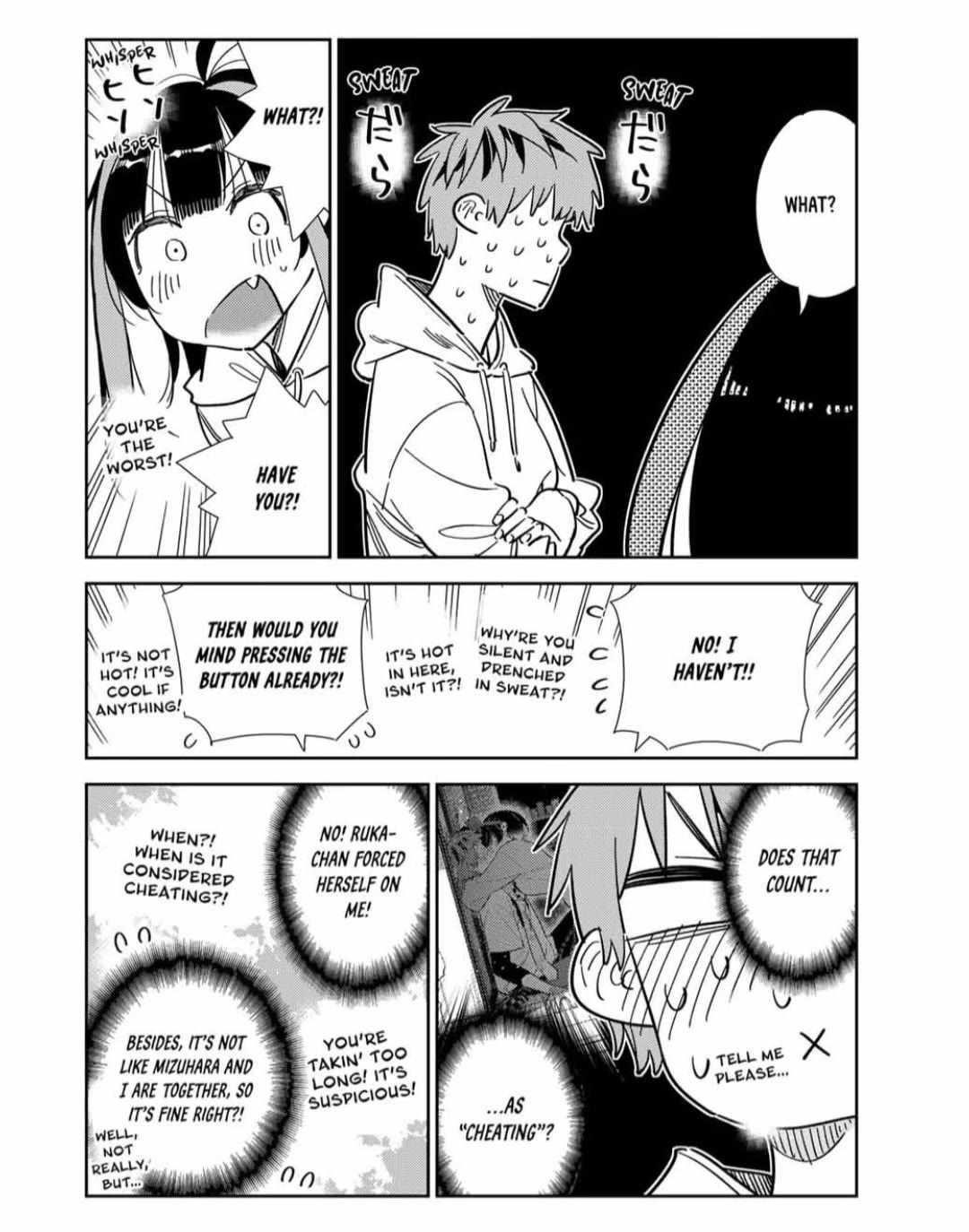 Kanojo, Okarishimasu Chapter 340 page 10 - Chapter 340: The Date and the Boyfriend (Part 20)