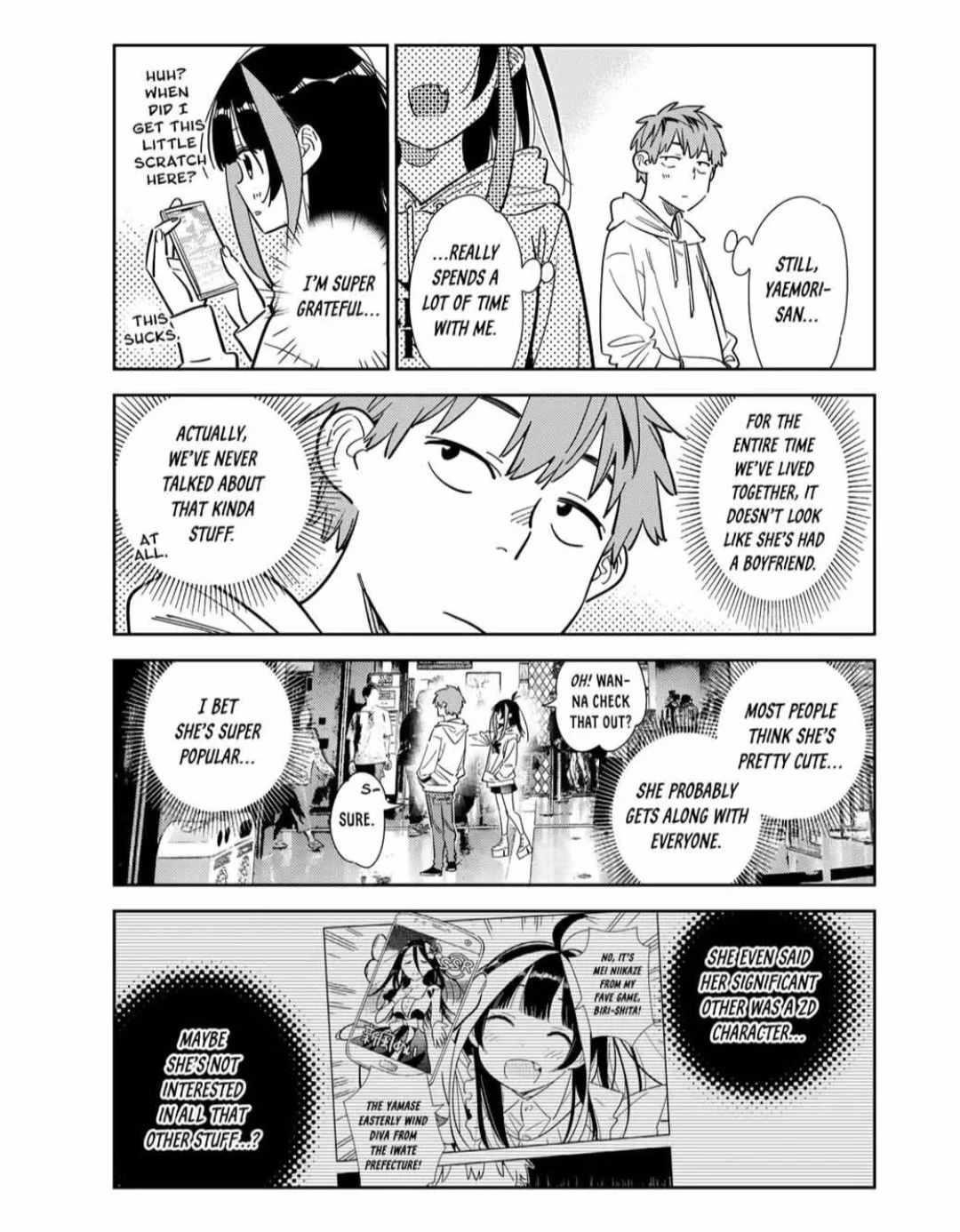 Kanojo, Okarishimasu Chapter 340 page 19 - Chapter 340: The Date and the Boyfriend (Part 20)